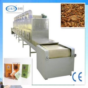 Tunnel type industrial microwave costus root dryer machine