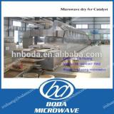 Industrial microwave dryer for catalyst