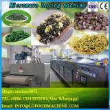 High efficiency industrial microwave vacuum dryer for duckweed