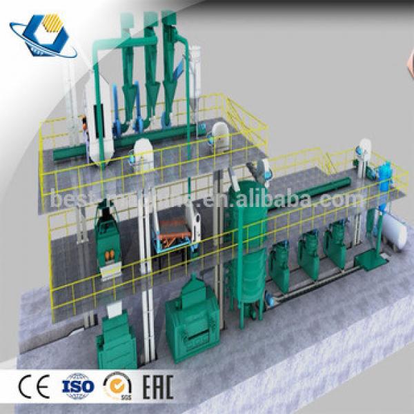 Good quality sunflower oil production line vegetable oil refinery equipment #1 image